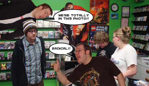 "We were totally in that picture"