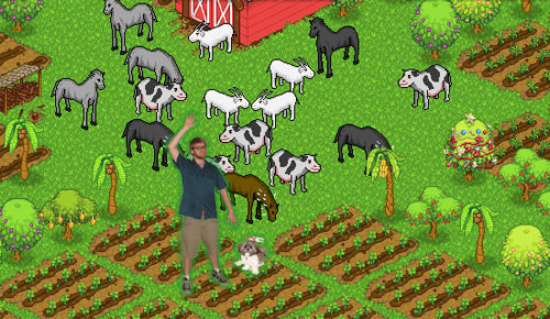 Casual Games My Farm Editorial Colin Panetta "A Man Out Standing In His Field"