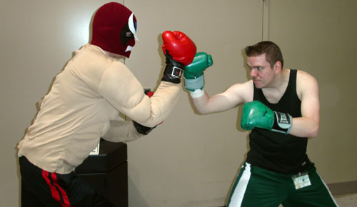 "Strong Bad VS Little Mac"