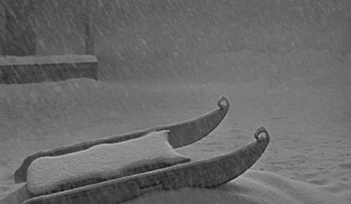 "Turns out it was his sled."