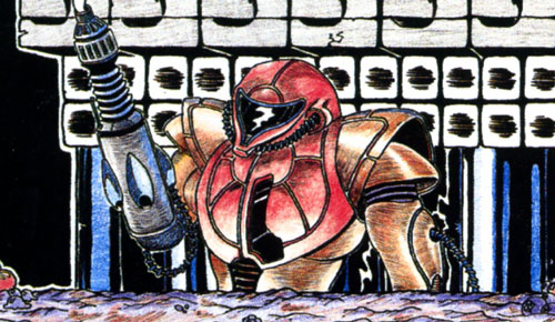 Metroid Art Contest Jeremy Gregory WingDamage.com