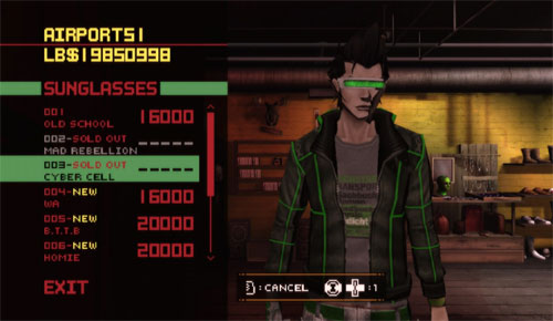 Review: No More Heroes 2: Desperate Struggle (Wii) "You can buy clothes... like Space Glasses."