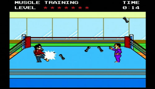 No More Heroes 2: Desperate Struggle Review (Wii) "Training and side jobs are both acomplished through 8bit minigames."