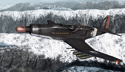 "Some landscapes, like these mountains, are much more interesting than others."