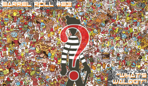 what's waldo barrel roll a video game podcast by wingdamage.com